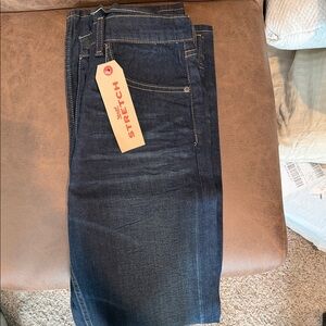 Levi's Men's Indigo 505 Regular Stretch Jeans , 33 x 34